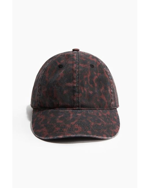 Casquette en twill de coton imprimé H&M pour homme en coloris Red