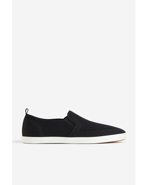 H&M Slip-on Sneakers in het Black voor heren