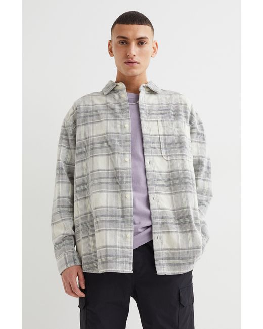 oversized corduroy overshirt