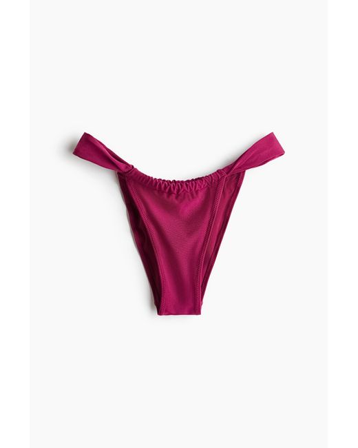 H&M Cheeky Bikinitanga in het Purple