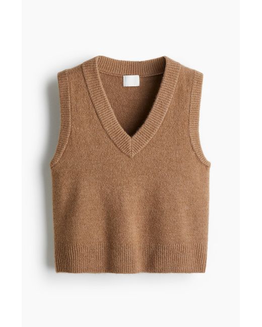 H&M Brown Kurzpullunder