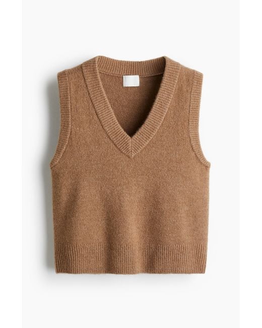 H&M Brown Kurzpullunder
