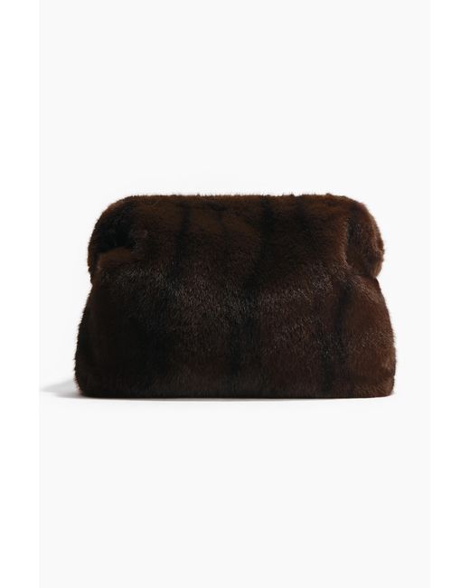 H&M Black Große Clutch