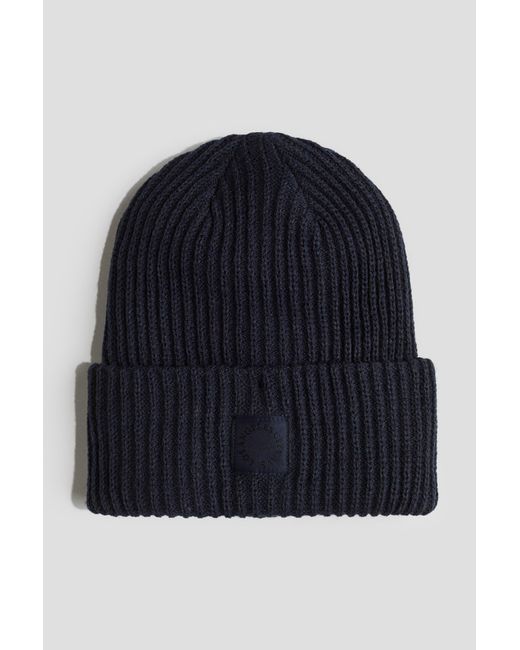 Bonnet Avec Application H&M en coloris Blue