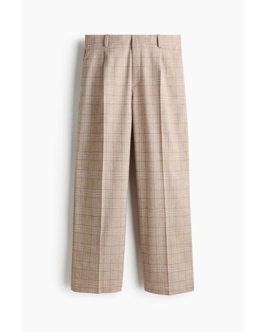H&M Pantalon in het Natural voor heren