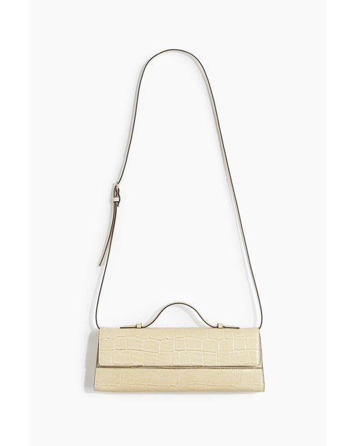 H&M White Rechteckige Crossbody-Tasche