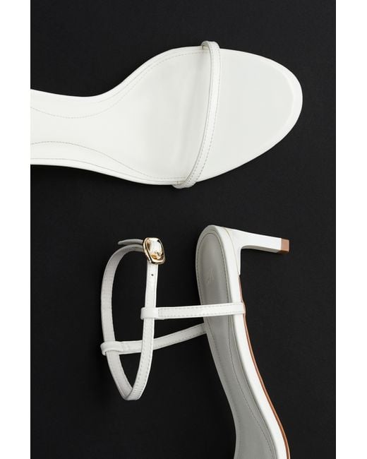 H&M Black Sandaletten mit Absatz