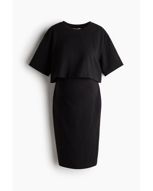 H&M Mama Tweedelige Set in het Black