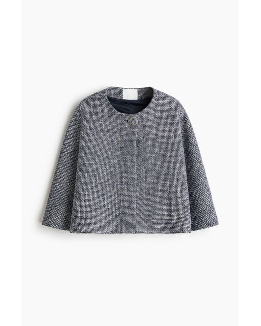 H&M Structuurgeweven Capejasje in het Gray