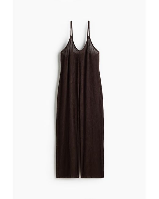 H&M Jumpsuit Van Crinklekwaliteit in het Multicolor
