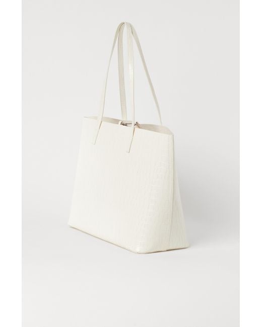 h&m black shopper bag