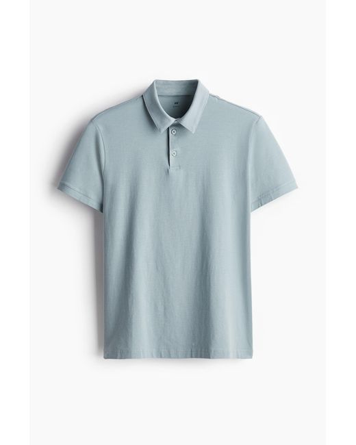 Polo Slim Fit H&M pour homme en coloris Blue