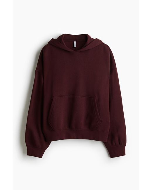 H&M Red Oversized Hoodie