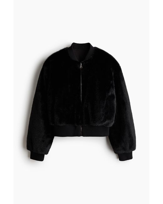 Bomber réversible H&M en coloris Black