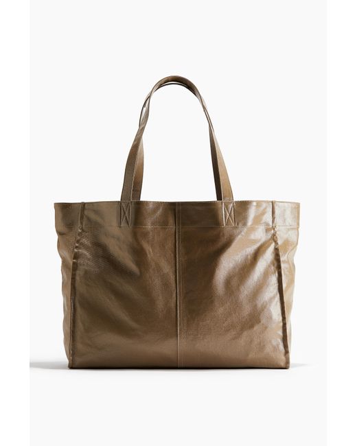H&M Brown Shopper