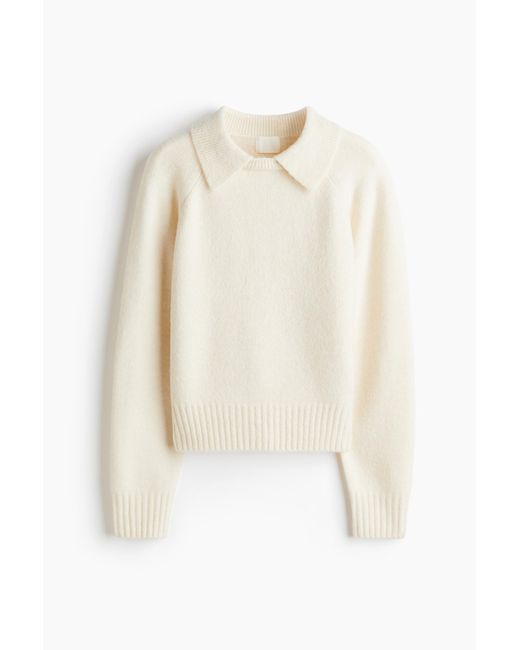 Pull Avec Col H&M en coloris White