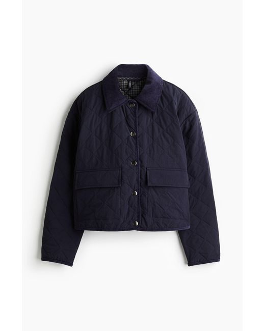 H&M Doorgestikt Jack in het Blue