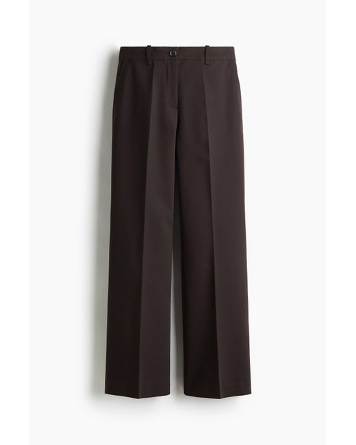 H&M Brown Bootcut-Hose