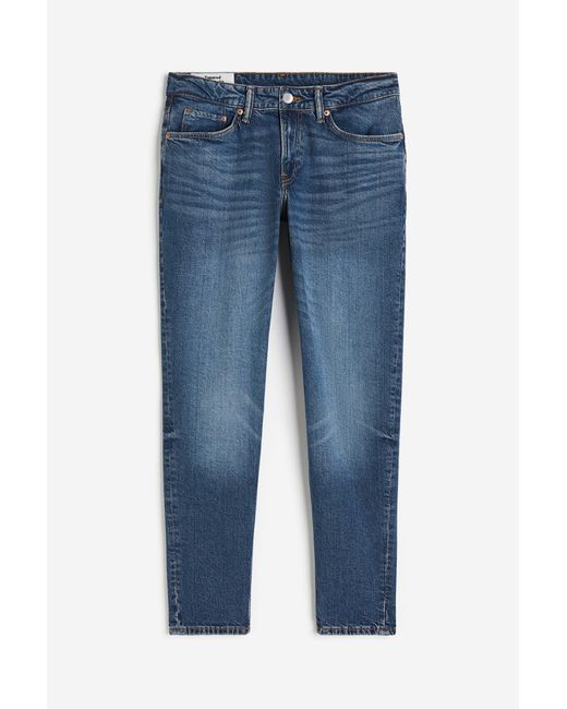 H&M Regular Tapered Jeans in Blue für Herren