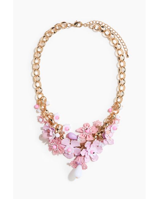 H&M Pink Blumenkette