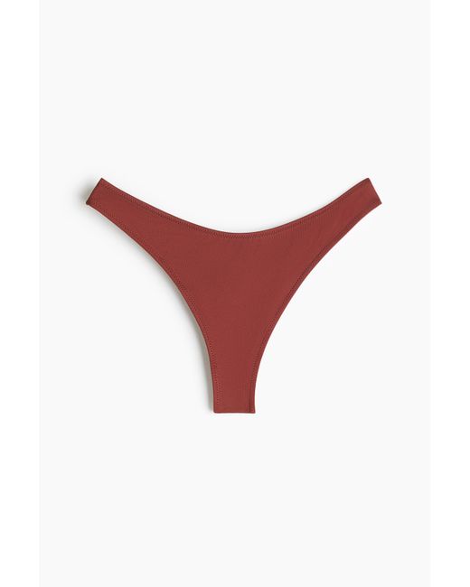 H&M Bikinislip in het Red