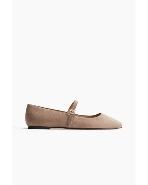 H&M White Mary-Janes