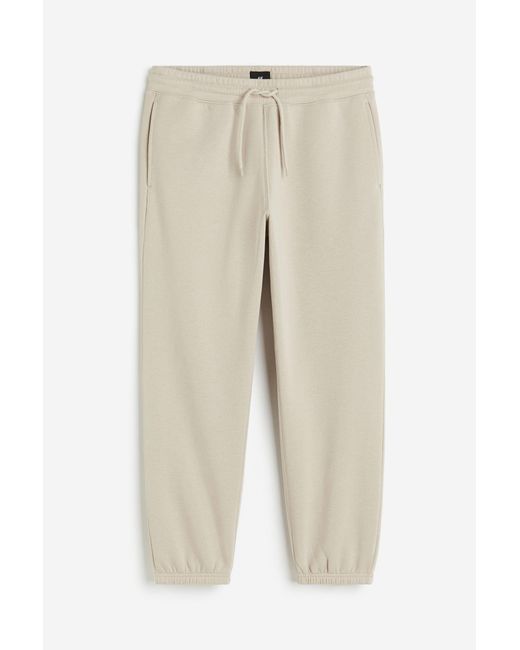Pantalon en molleton Relaxed Fit H&M pour homme en coloris Natural