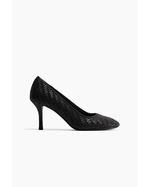 H&M Black Geflochtene Pumps