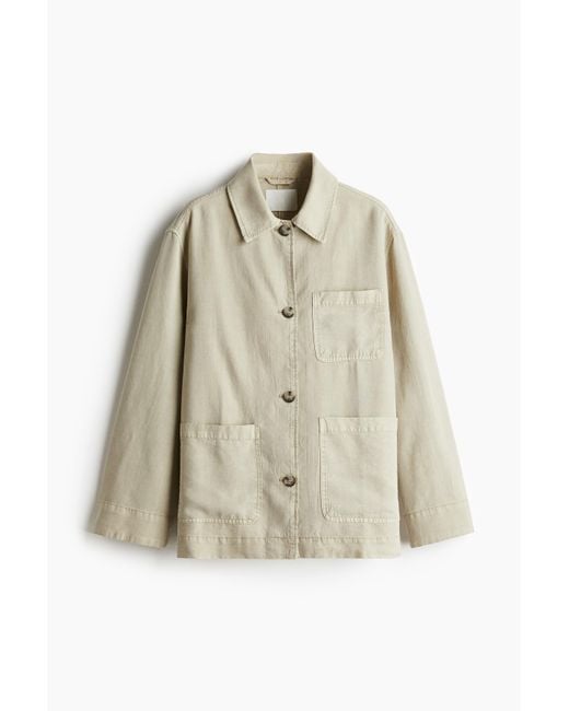 H&M Jack Van Lyocellmix in het White