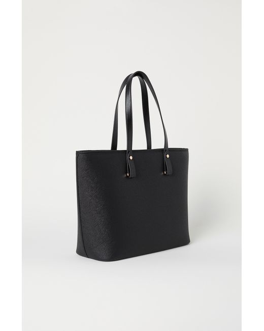 h&m black tote bag