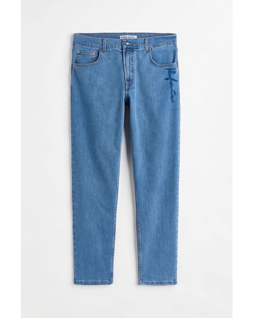 H&M Damon Jeans in het Blauw voor heren | Lyst NL
