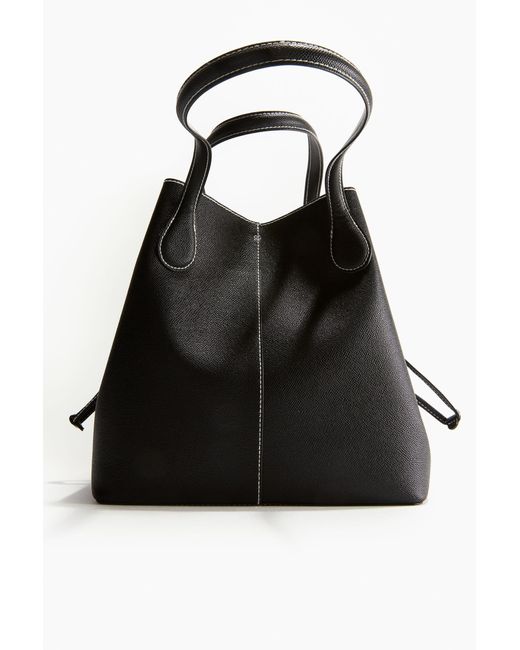 H&M Black Bucket Bag