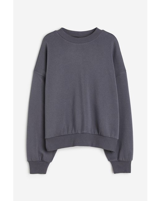 H&M Gray Oversized Sweatshirt