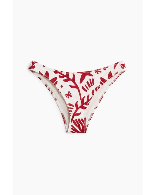 Bas de maillot Cheeky H&M en coloris Red