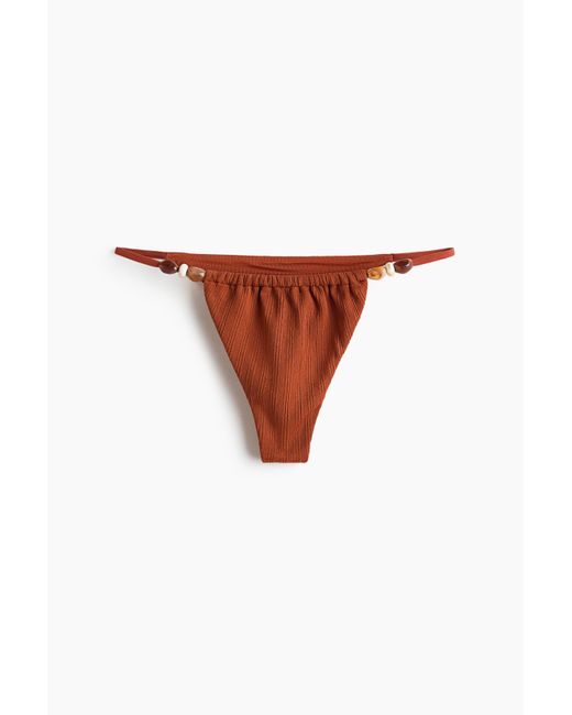 H&M Bikinislip in het White