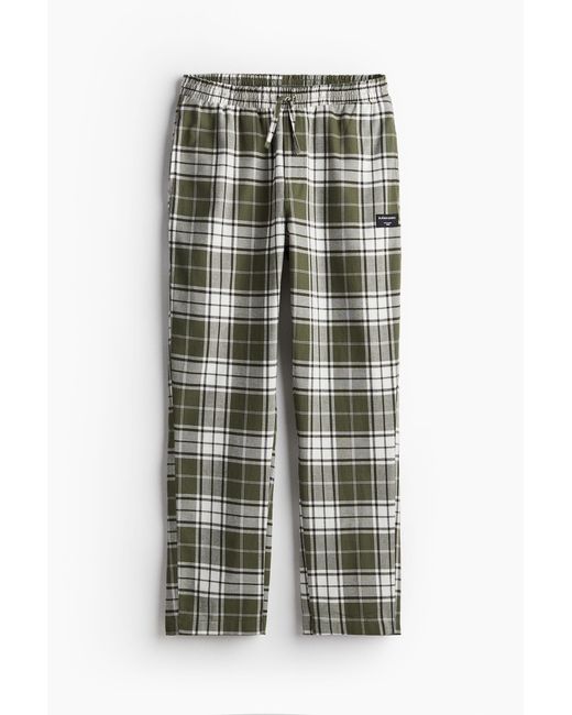 H&M Pyjama Pants in Green für Herren