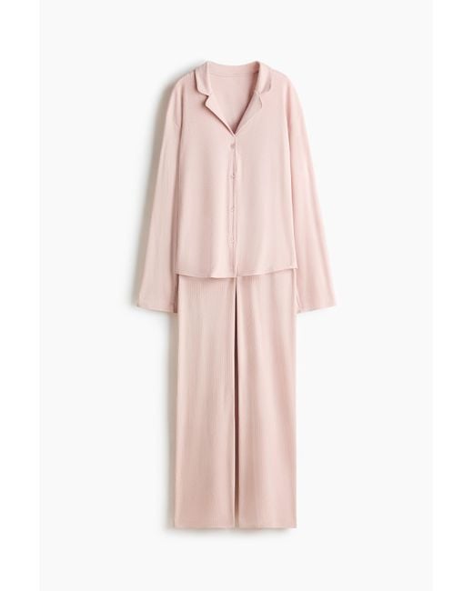 Pyjama En Modal Mélangé H&M en coloris Pink