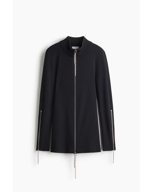 H&M Vest Met Stras in het Blue