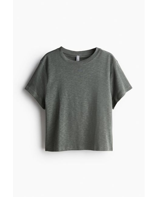 H&M T-shirt in het Gray
