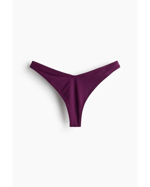 H&M Bikinislip in het Purple