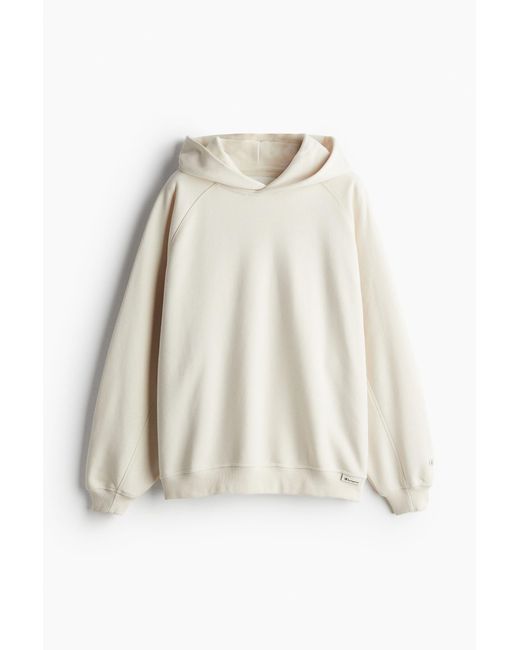 H&M Hooded Sweatshirt in het White