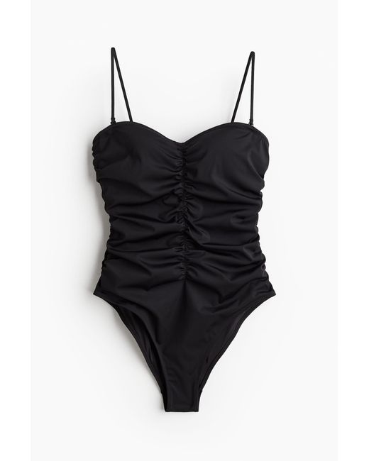 H&M Black Medium Shape Swimsuit