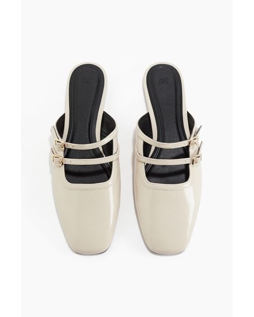 H&M Black Mules