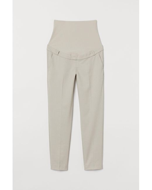 brown cigarette trousers