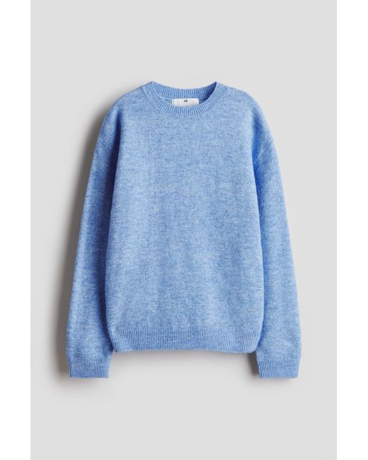 Pull Loose H&M en coloris Blue