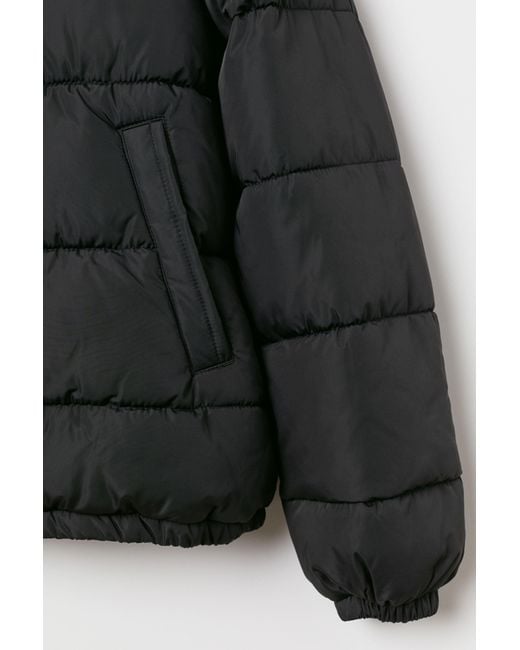 H&M Synthetic Padded Jacket in Black for Men - Save 4% - Lyst