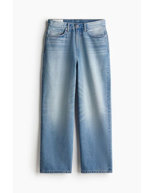 H&M Baggy Jeans in Blue für Herren