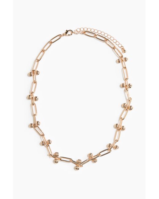 Collier Chaîne H&M en coloris Multicolor