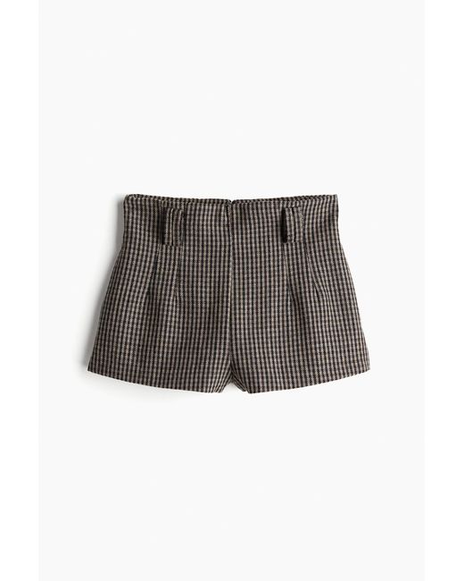 H&M Minishort in het Gray
