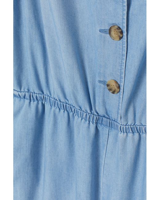 h&m denim jumpsuit